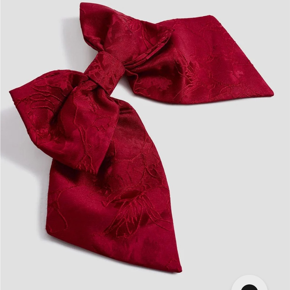 Babyboo Elsa Red Bow Barette - Picture 2 of 4